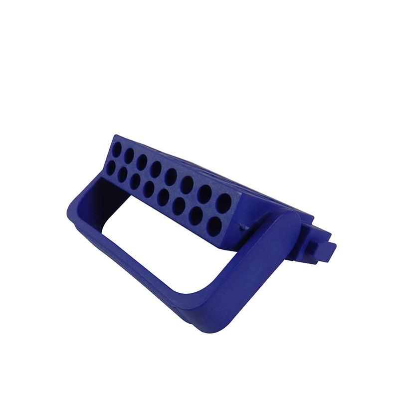 LD Dental Disposables Endo Block with 16 holes for burs, used as dental bur accessory in endodontic procedures.