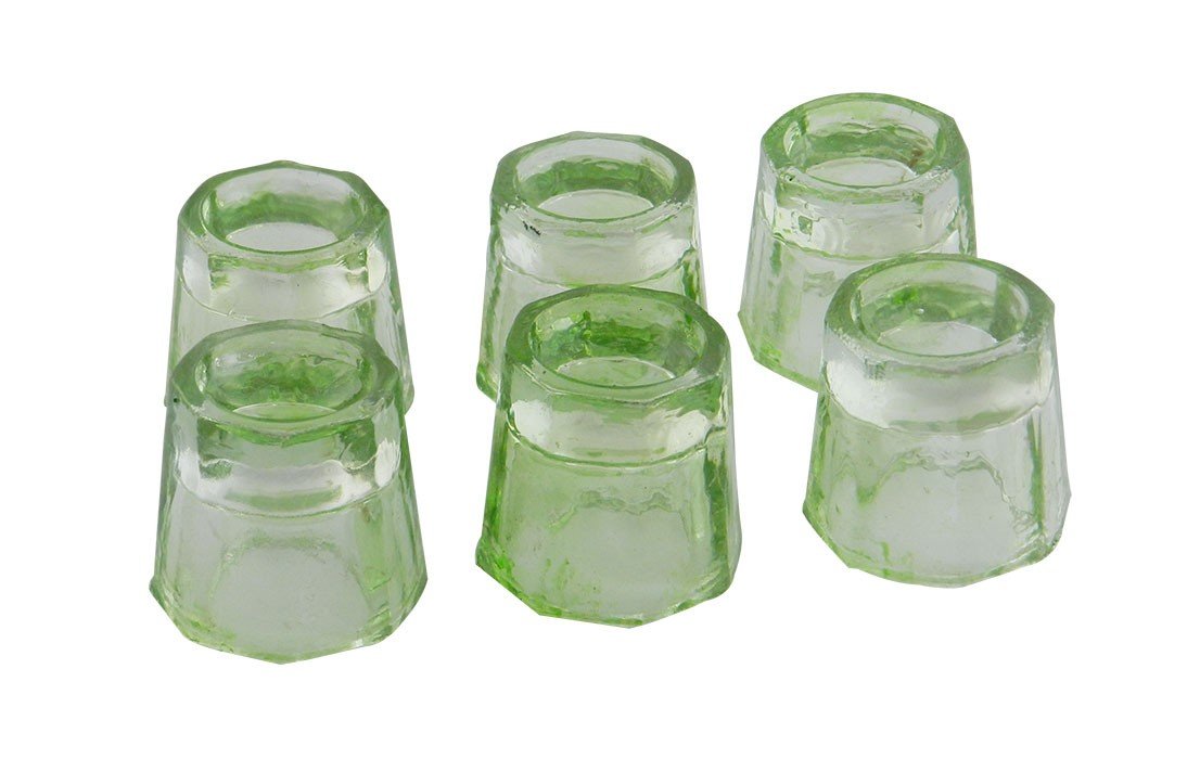 LD Glass Dappen Dishes for dental use, clear glass containers for mixing and holding dental materials, by LD Dental Disposables.