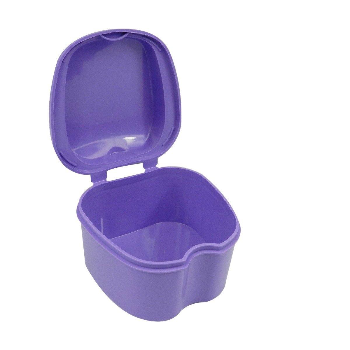Assorted LD Denture & Retainer Boxes, set of 10, in various sizes for storing dental appliances, from LD Dental Disposables.