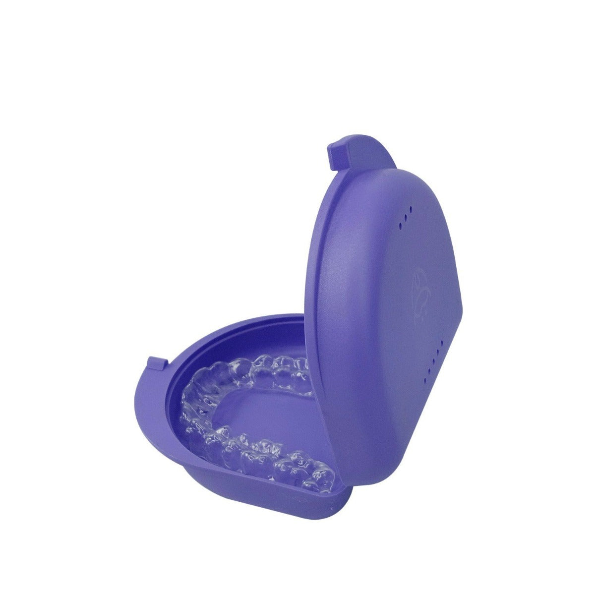 Assorted LD Dental Retainer Boxes in medium size, used for storing and protecting dentures and retainers.