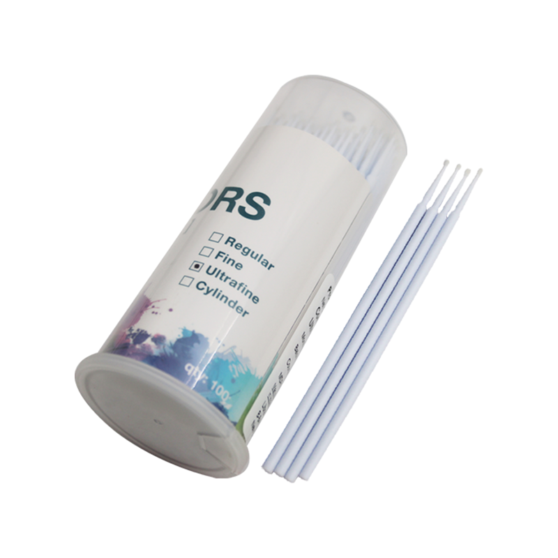 LD Disposable Micro Applicators used with dispensing guns and mixing tips for precise dental application.