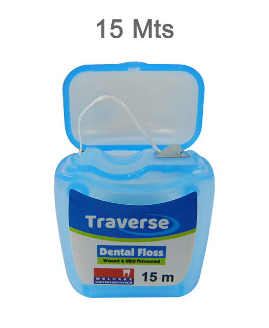 LD Dental Disposables floss in a 15-meter pack, designed for effective and gentle interdental cleaning.
