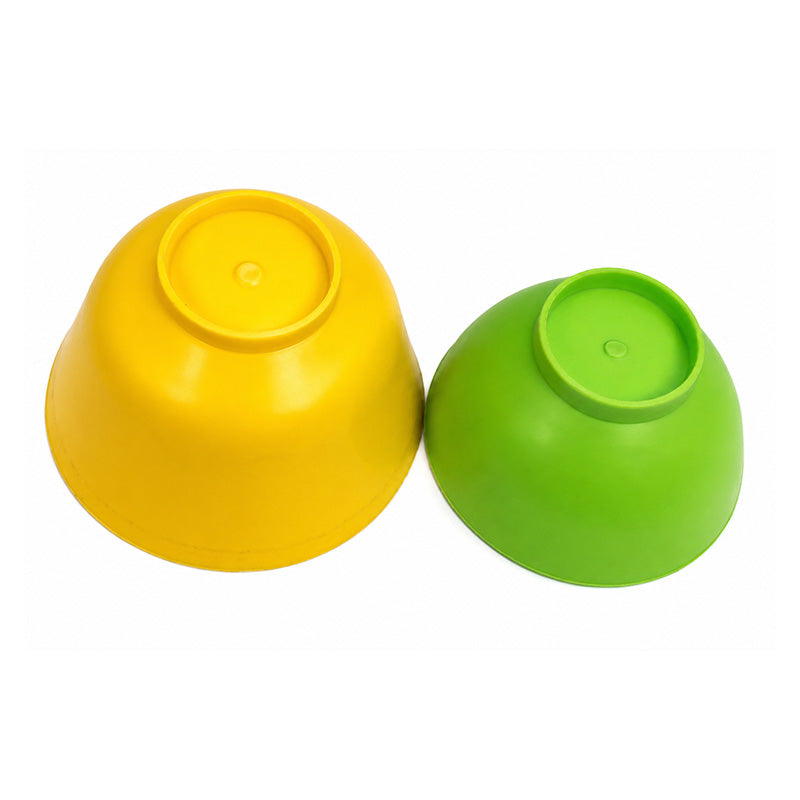 LD Dental Disposables nylon small and large bowl set for impression trays, made of durable, lightweight impression materials.