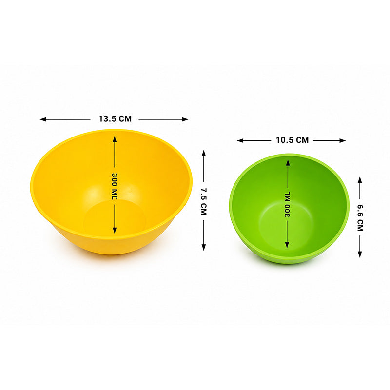 LD Dental Disposables nylon small and large impression tray bowl set for dental impressions and materials.