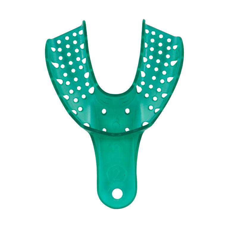 Set of 10 LD Venus Premium Dental Autoclavable Impression Trays for dental impressions, made by LD Dental Disposables.