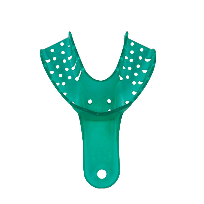 Set of 10 LD Venus Premium Dental Autoclavable Impression Trays for dental impressions, made of durable, sterilizable materials.