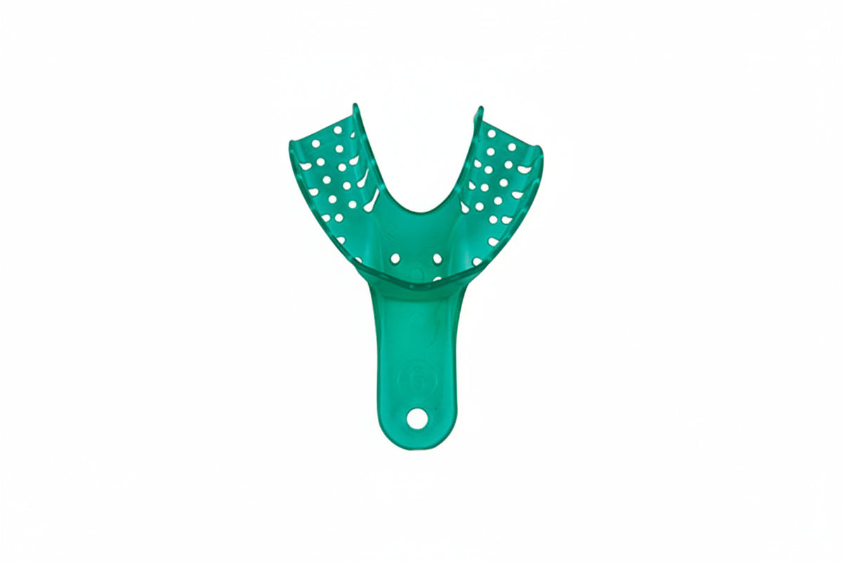 Set of 10 LD Venus Premium Dental Autoclavable Impression Trays, sterilizable dental impression trays for dental procedures.