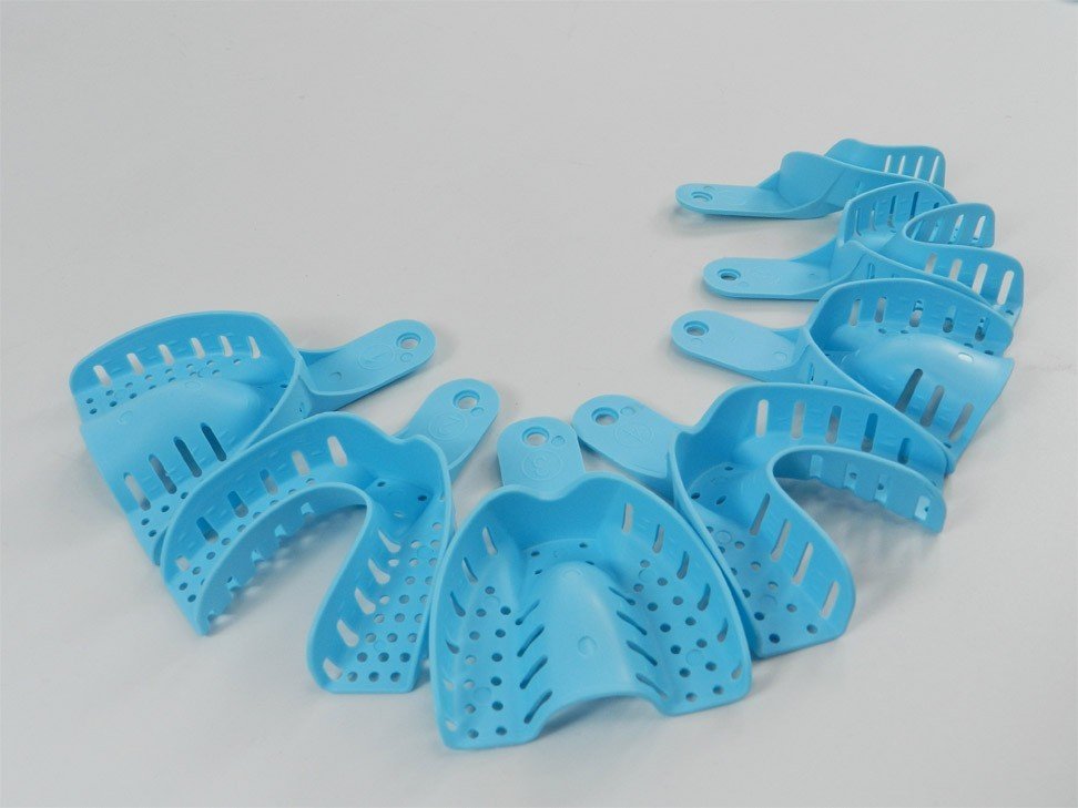 Large LD Venus Dental Eco Autoclavable Impression Tray for upper teeth, durable and reusable dental impression tray from LD Dental Disposables.