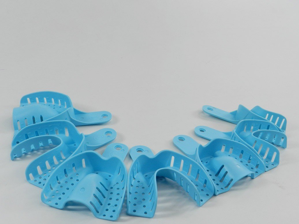 LD Venus Dental Eco autoclavable impression tray for upper dental impressions, disposable and reusable dental tray from LD Dental Disposables.