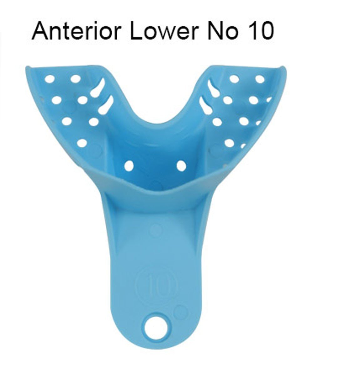 LD Venus Dental Eco autoclavable impression tray for upper dental impressions, made by LD Dental Disposables.