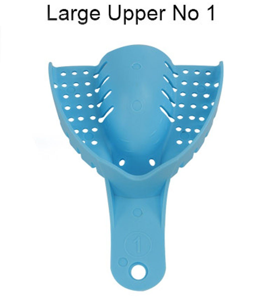 LD Venus Dental Eco autoclavable impression tray for upper teeth, durable and reusable dental tray for impression taking.