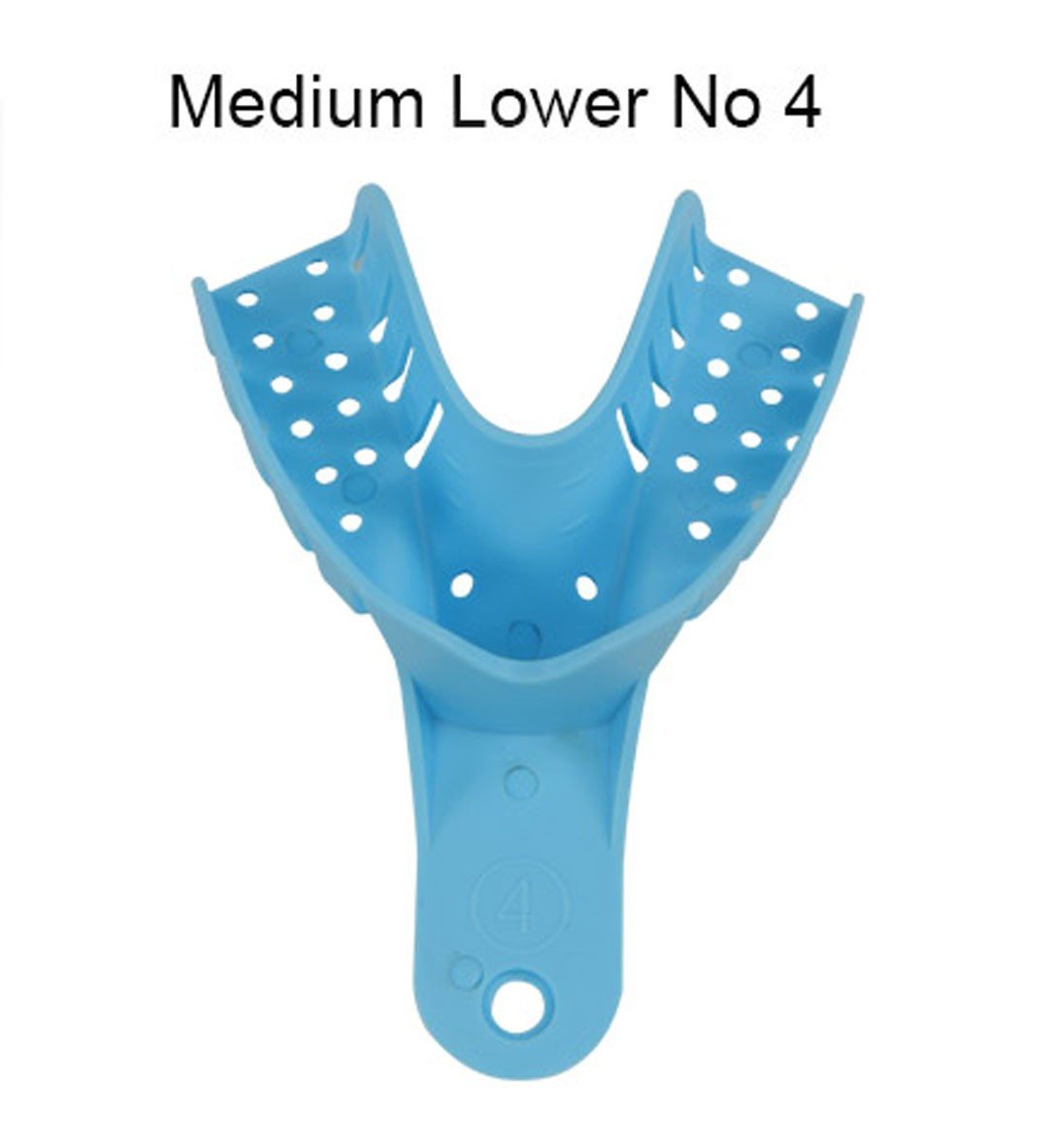 LD Venus Dental Eco autoclavable impression tray for upper teeth, designed for dental impressions, made by LD Dental Disposables.