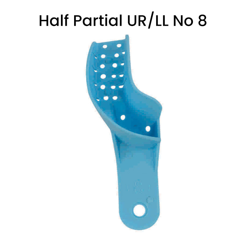 LD Venus Dental Eco autoclavable impression tray for upper dental impressions, made by LD Dental Disposables.