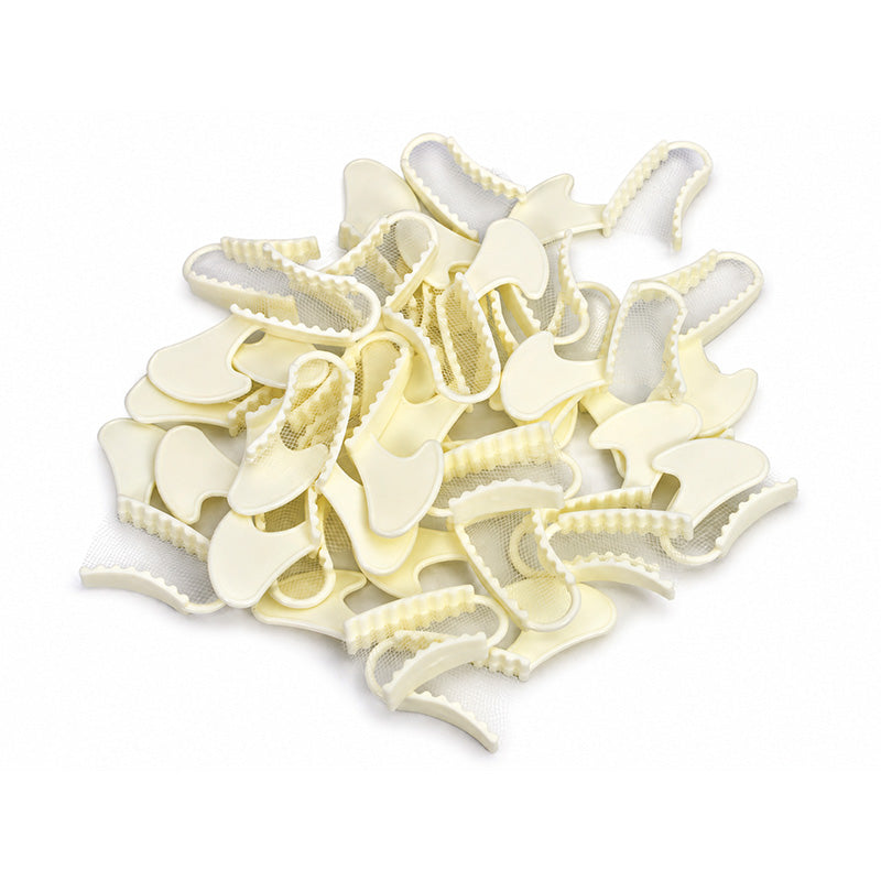 Pack of 50 LD Bite Registration and Impression Trays for dental impressions, small posterior size, from LD Dental Disposables.