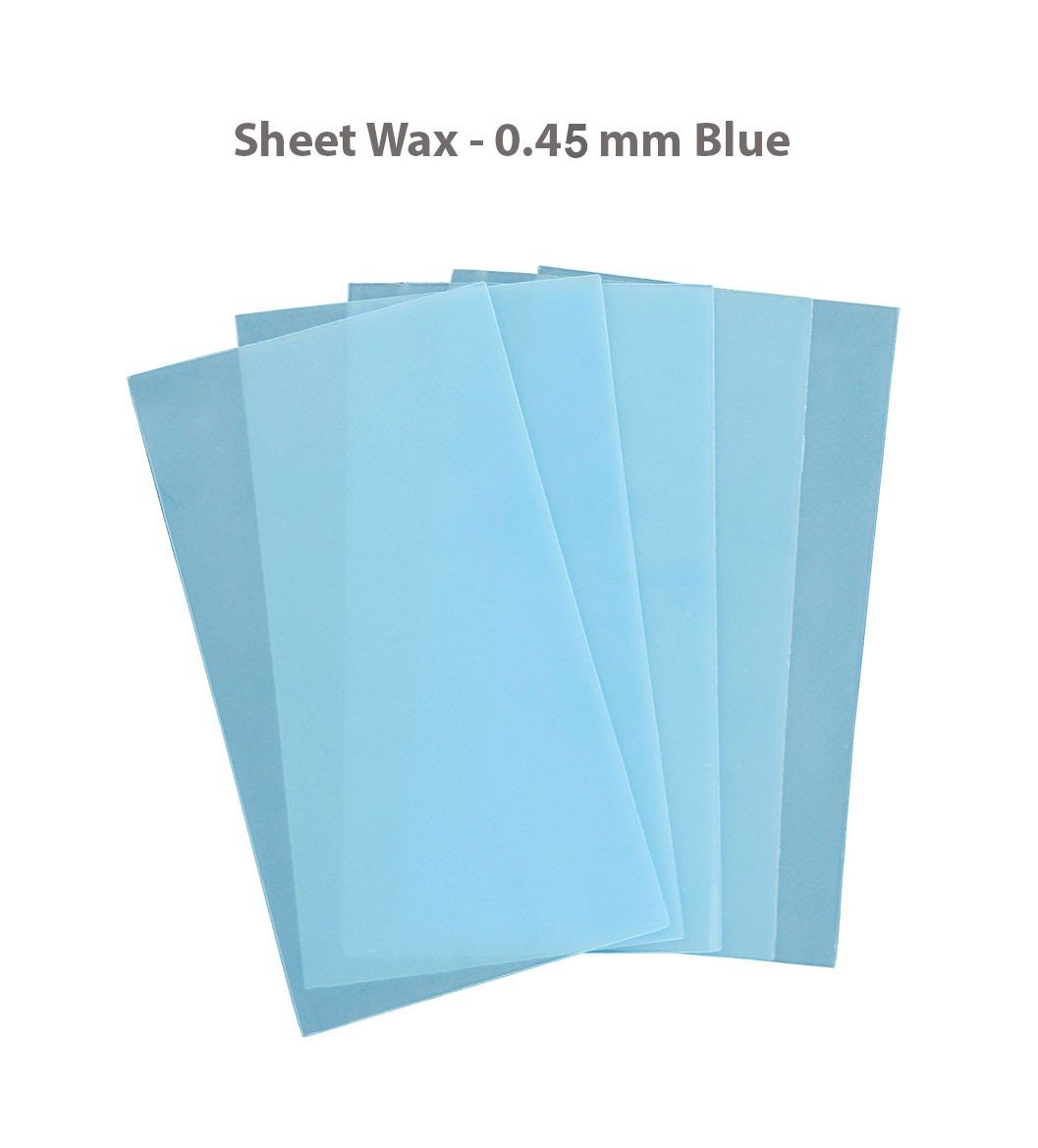 Pink LD Sheet Waxes from LD Dental Disposables, 170 x 95 mm size, suitable for laboratory dental applications.