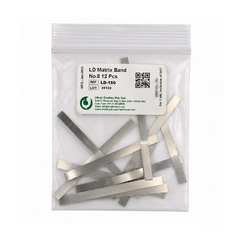 LD Tofflemire Retainer with Matrix Bands for dental procedures, featuring a compact design and high-quality construction.
