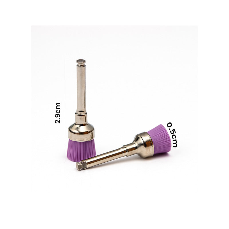 LD Prophy Paste with Dental Polishing Cups for preventive dentistry, shown in a clinical setting with dental tools and paste container.