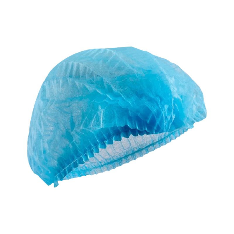 Blue LD Bouffant Caps by LD Dental Disposables, protective disposable caps for dental or medical use, 100-pack.