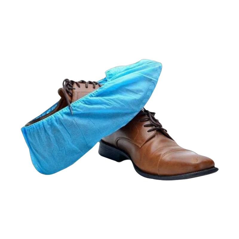 LD Non-Woven Shoe Cover for protection, 50 pairs, from LD Dental Disposables, showing disposable shoe covers on a clean surface.