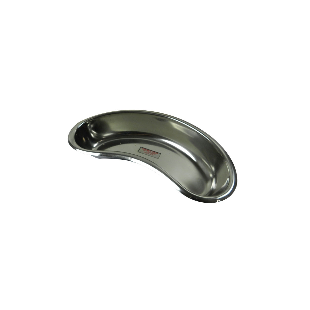 LD Stainless Steel Kidney Tray, 8-inch setup tray with smooth, reflective surface, designed for dental and medical use.