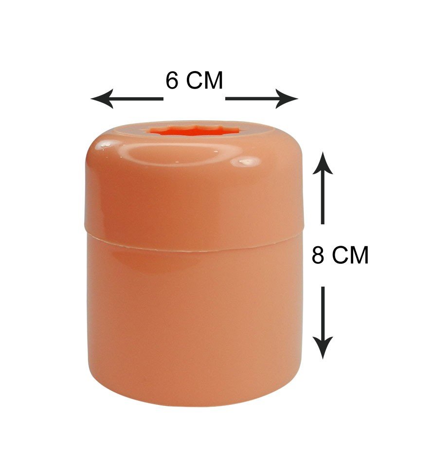 LD Dental Waste Receiver Box, a dental waste disposal receiver with secure lid, designed for safe dental clinic waste management.