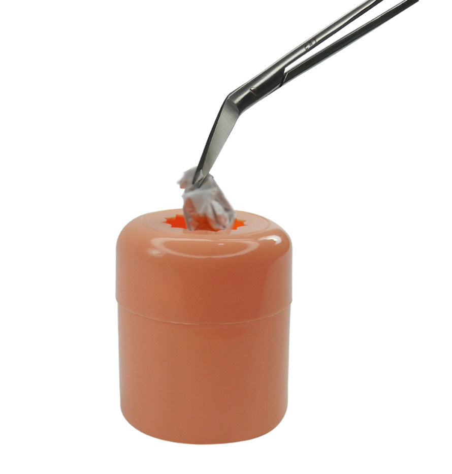 LD Dental Waste Receiver Box, a durable waste disposal container for dental practices, by LD Dental Disposables.