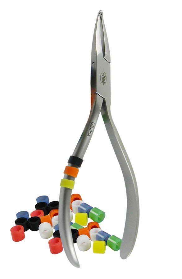 Yellow LD Instruments Code Rings from LD Dental Disposables, showing close-up of dental instrument identification rings.