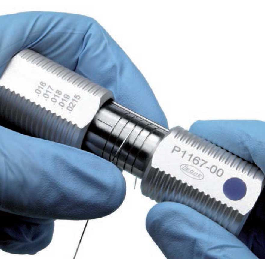 Leone s.p.a Blue Leone Turrett arch forming turret without torque, showcasing metal construction and blue finish for dental lab use.