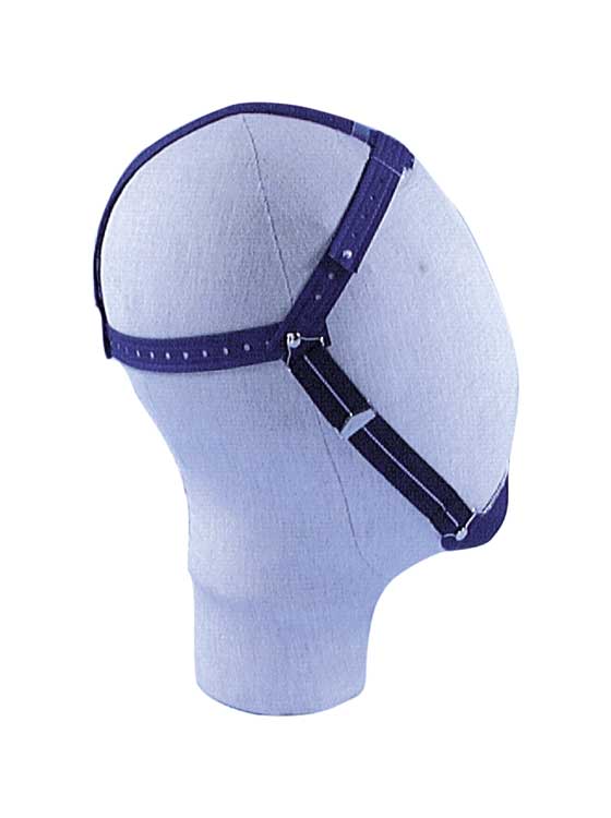 Leone s.p.a headgear with chin cap, adjustable protective sports headgear with chin strap and padding for safety and comfort.