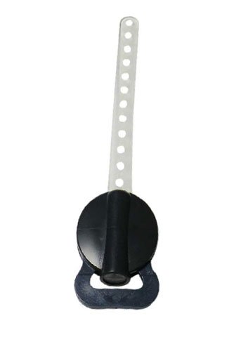 Pair of Leone Safety Release Modules on transparent headgear accessory by Leone s.p.a, designed for secure safety release.