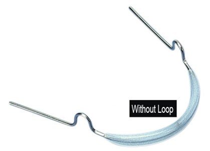 Set of Leone s.p.a Lip Bumpers with loops, designed for lip protection and enhancement, shown in a close-up image.