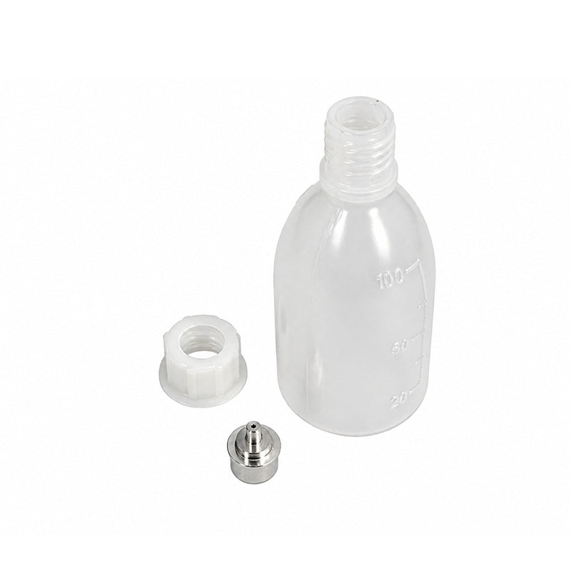Leone Spray Flask for Powder 100 ml, orthodontic acrylics, stainless steel container for dental powder, branded Leone s.p.a.