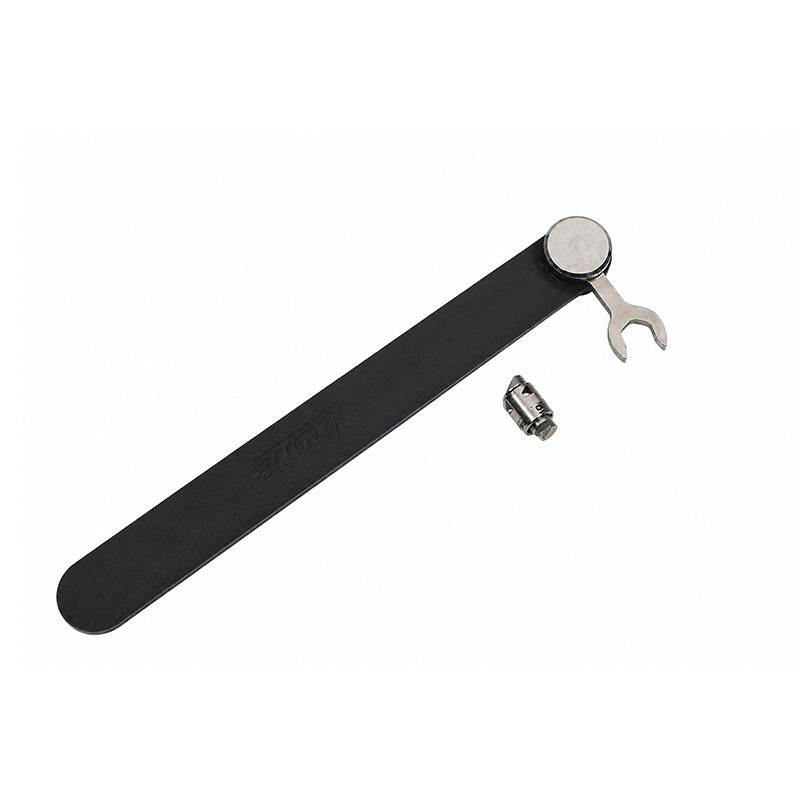 Leone s.p.a rapid telescopic CAD-CAM expander, 10 mm, showing the orthodontic appliance with adjustable expansion mechanism.