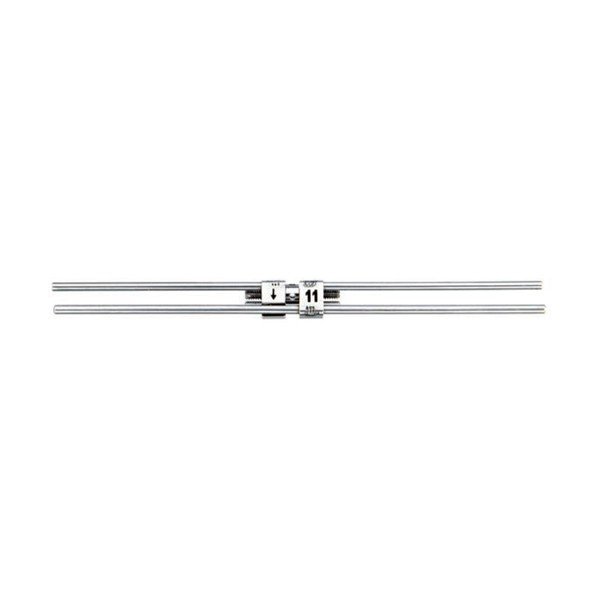 Leone Multifunctional Screws 11 MM right for rapid expanders, shown in the image with detailed threading and packaging.
