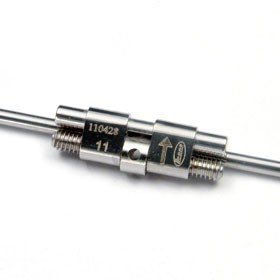 Leone S.p.a Rapid Micro Expander Screw for lower jaw, 11mm size, used in orthodontic treatment with clear visible design