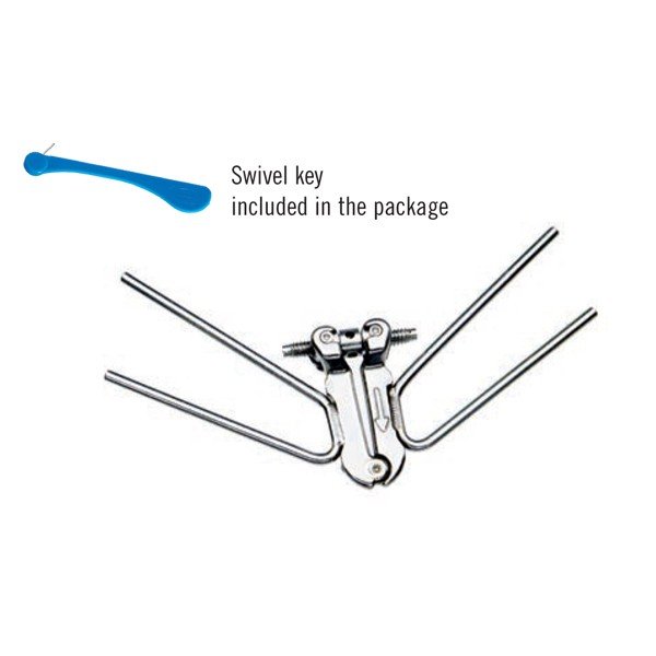 Leone S.p.a Rapid Expander Ragno Fan Type in 9mm, dental orthodontic appliance with fan-shaped design for expansion