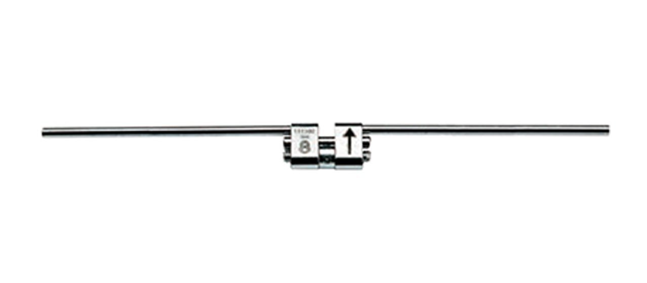 Leone Hyrex Rapid Expander Screw, 8mm, orthodontic rapid expander device from Leone s.p.a, shown in close-up.