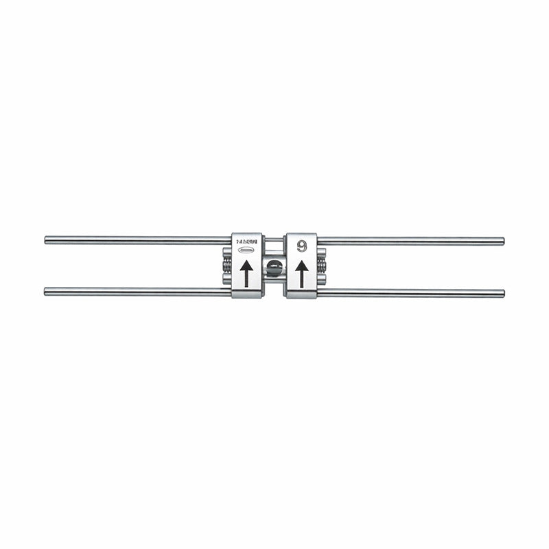 Leone Hyrex Rapid Expander Screw, 8mm, dental orthodontic rapid expander by Leone s.p.a, shown in close-up view