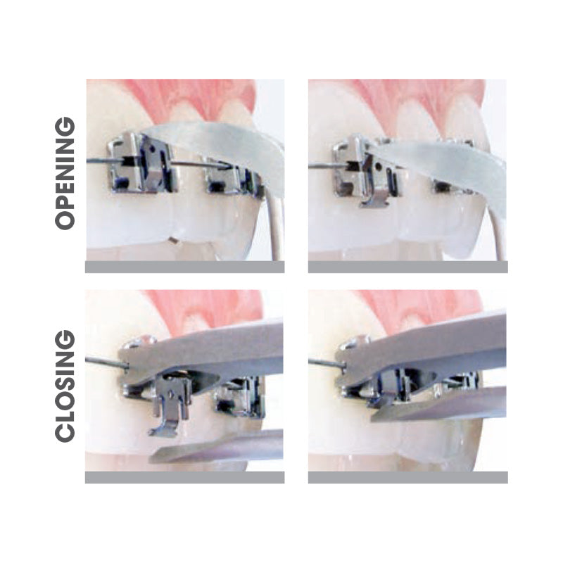 Leone F1000 Plus passive self-ligating brackets kit from Leone s.p.a, featuring Damon 022 system for orthodontic treatment.