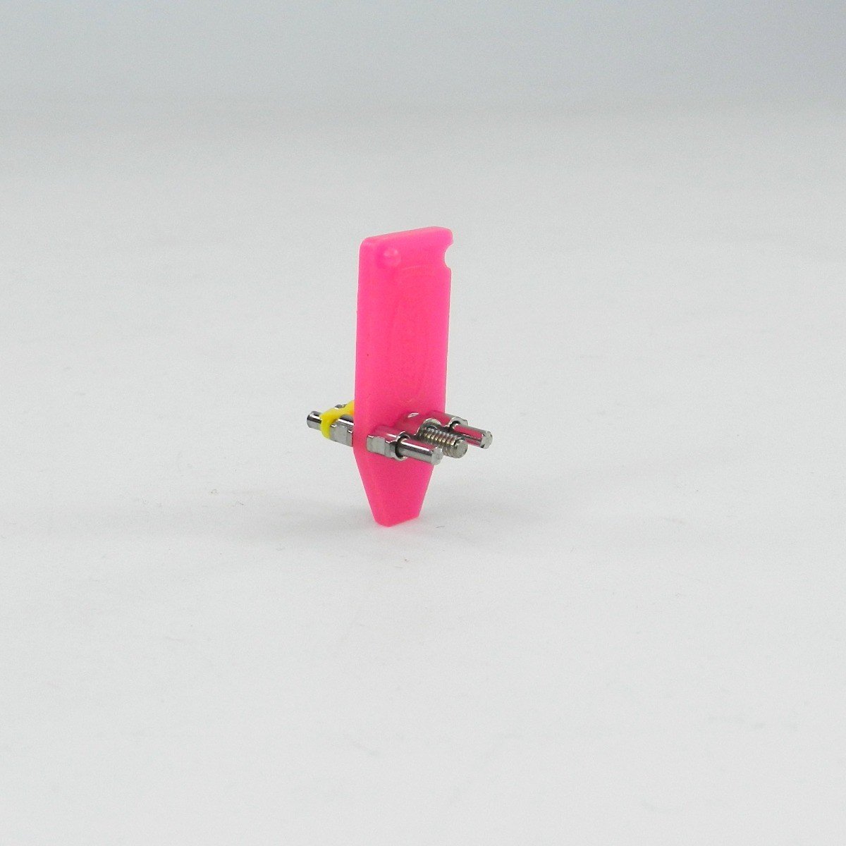 Leone Medium Pink Screw 11 mm, standard screw from Leone s.p.a with a pink finish, shown on a white background.