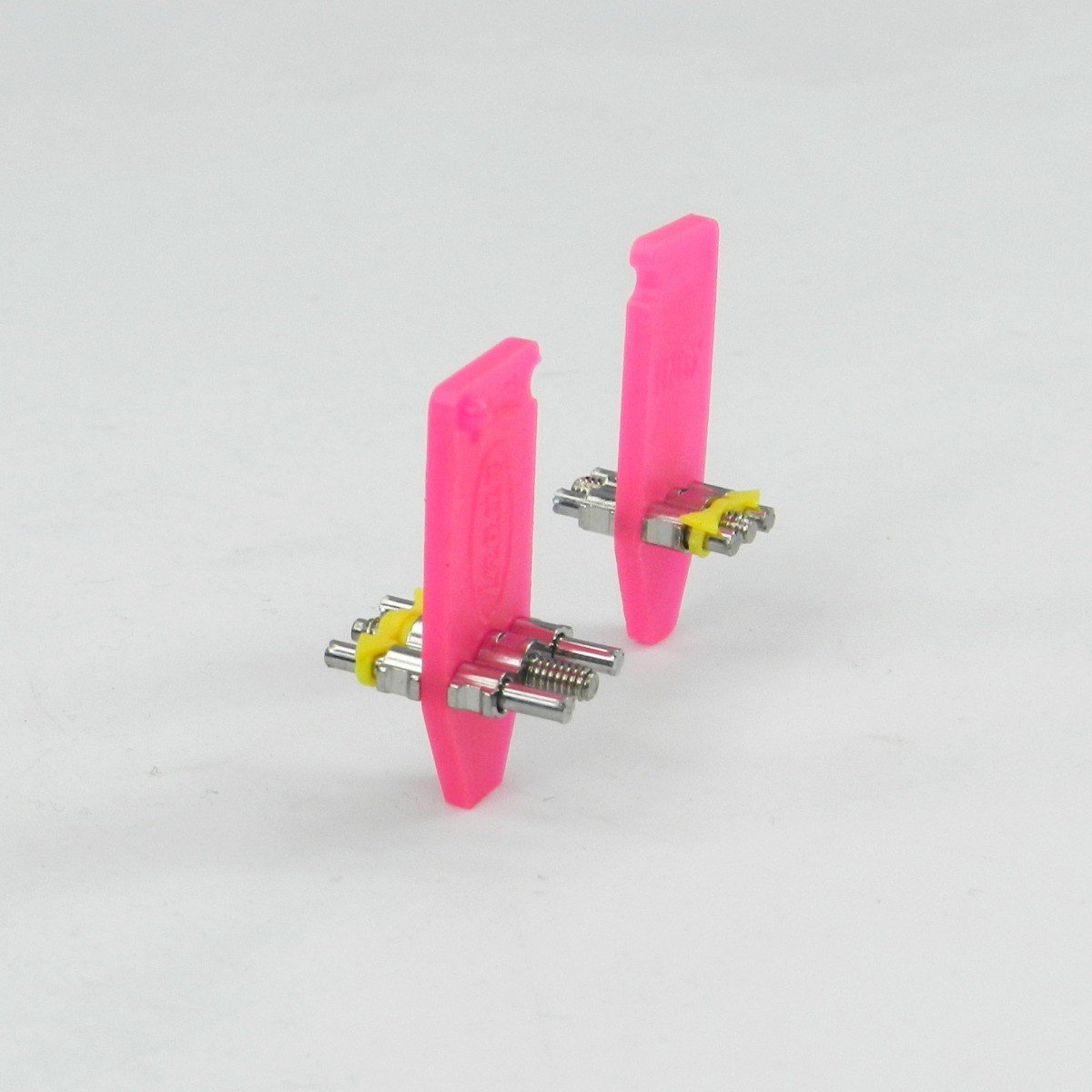 Leone Universal Screw Pink, 10mm standard screw from Leone s.p.a, shown with pink finish and metal threading.