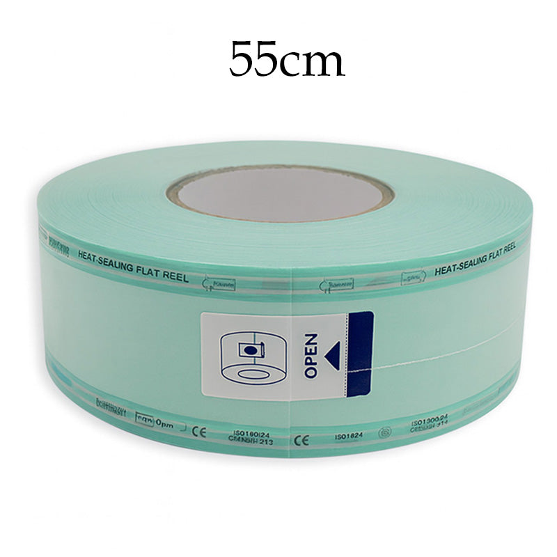 Libral Sterilization Rolls 200 Mts, sterilization pouch rolls 5.5 cm wide, made by Libral for medical sterilization procedures