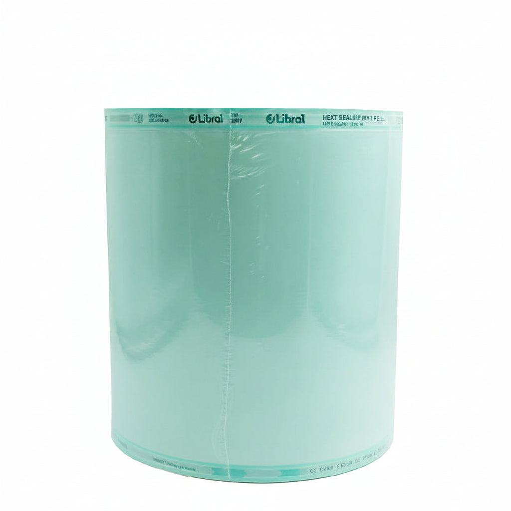 Libral Sterilization Rolls 200 Mts in pouch, 5.5 cm wide, flexible medical sterilization wrap for hospital use