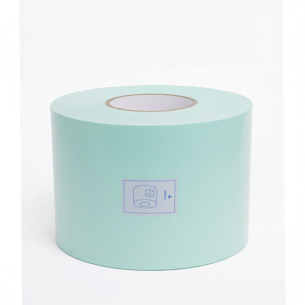 Libral® sterilization rolls 200 meters, 5.5 cm width, used for medical sterilization packaging, with rolled pouch design.