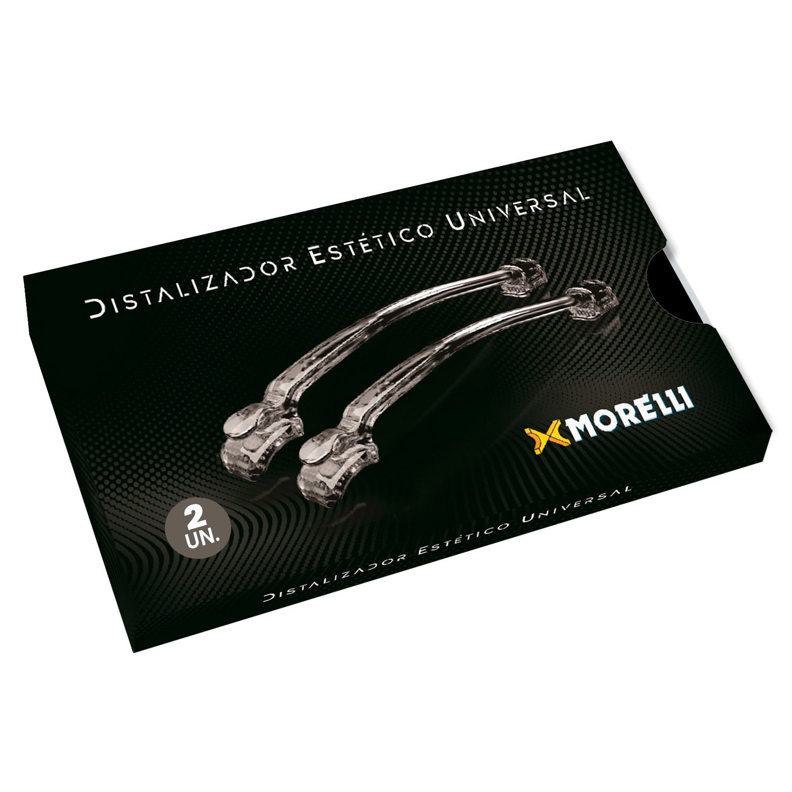 Morelli Universal Aesthetic Distalizer bracket positioning gauge, used for precise dental appliance placement.