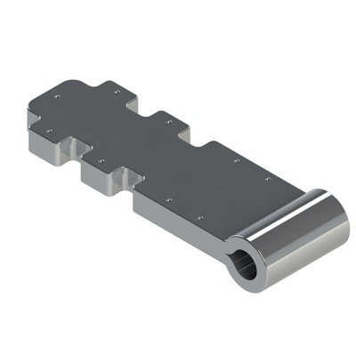 Morelli Class II corrector facebow MIM activator tube for orthodontic treatment, shown with attachment and components.