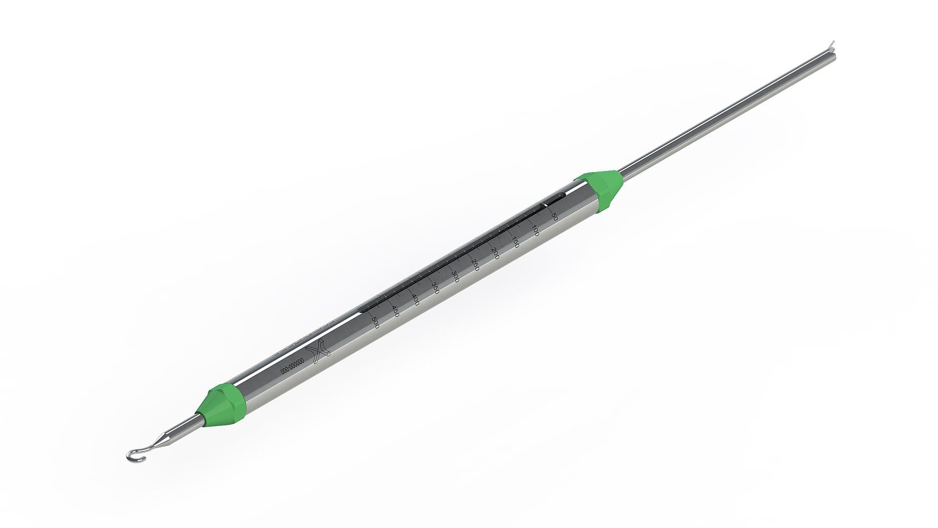 Morelli measuring instrument dynamometer for 50 to 500 grams, showcasing the calibrated scale and sturdy handle.