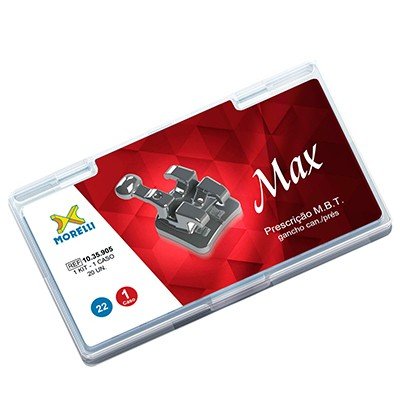 Metal bracket kit with hooks from Morelli, model 01, in a presentation case, featuring durable metal brackets and hooks.