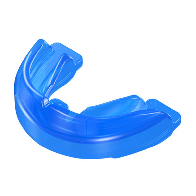 Myofunctional Research Co. POWRGARD 4-Braces Single Mouldable Mouthguard for orthodontic training and protection.