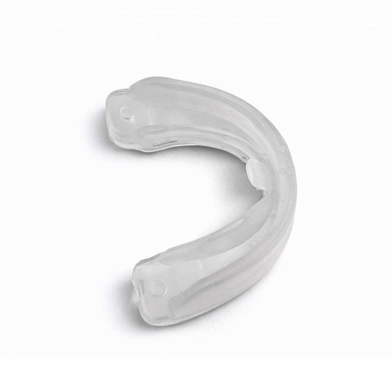 Hard MRC Myosa teeth grinder trainer appliance from Myofunctional Research Co. designed for jaw stabilization and muscle training.